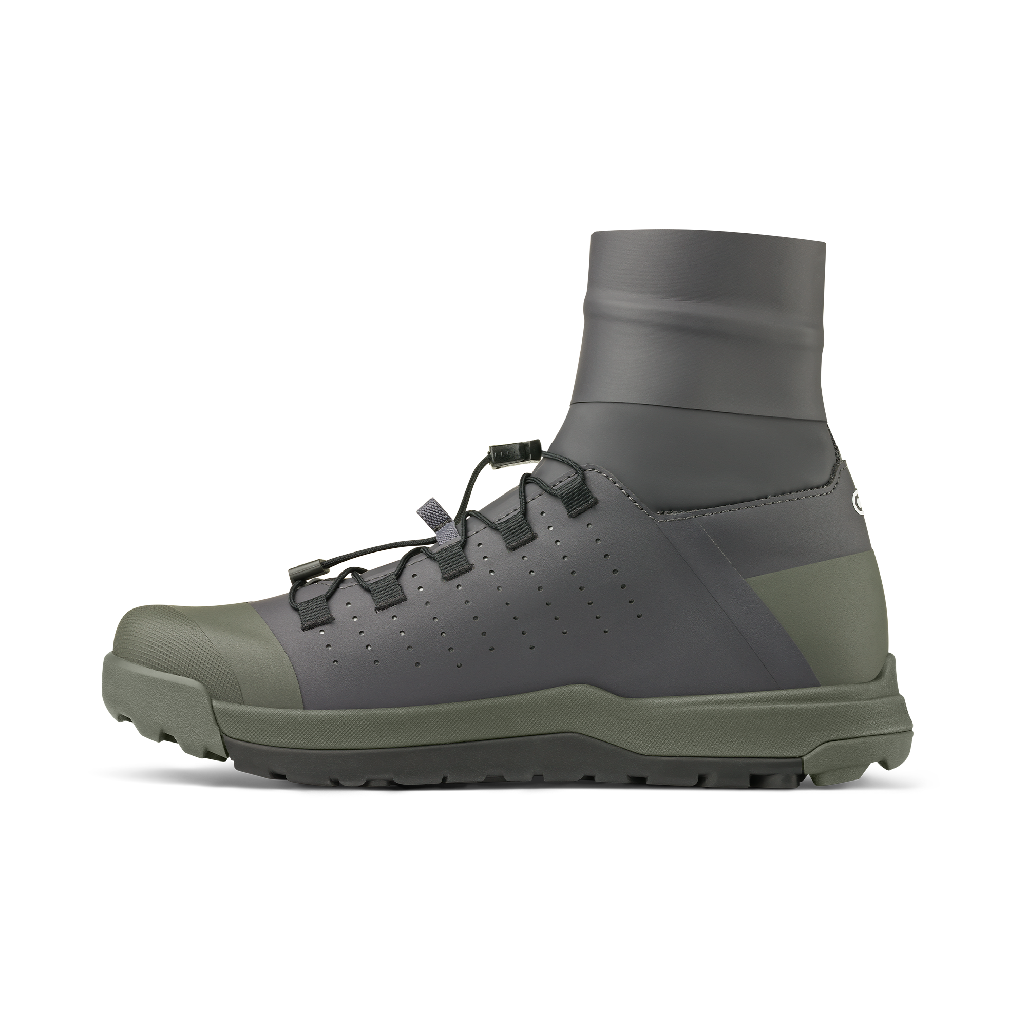 CRANK BROTHERS SHOES MALLET TRAIL SPEEDLACE SEAL GREEN/GREY - BLACK OUTSOLE 46 - miniatura 3