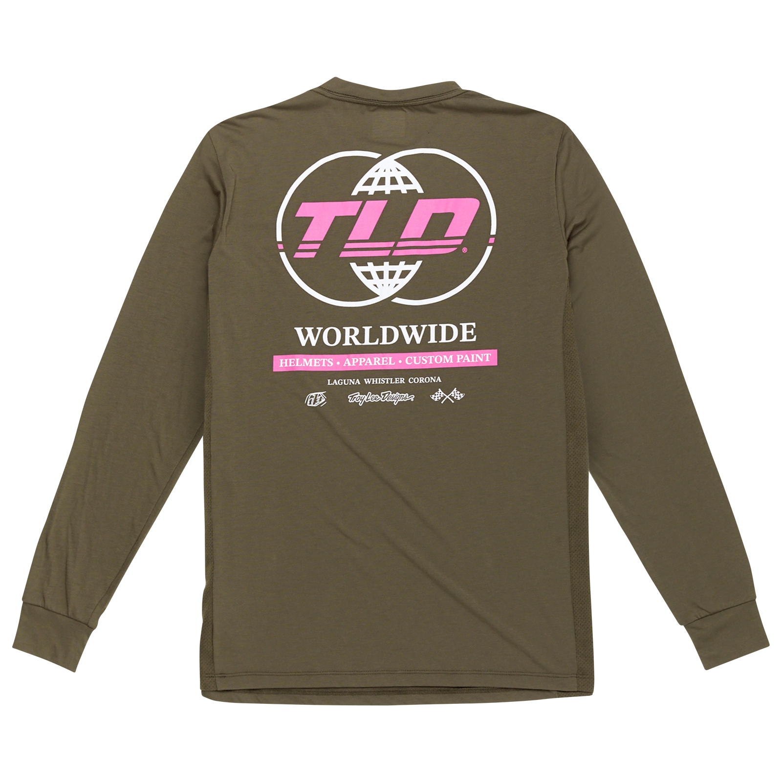 SKYLINE LONG SLEEVE RIDE TEE WORLDWIDE CAPER XL - miniatura 3