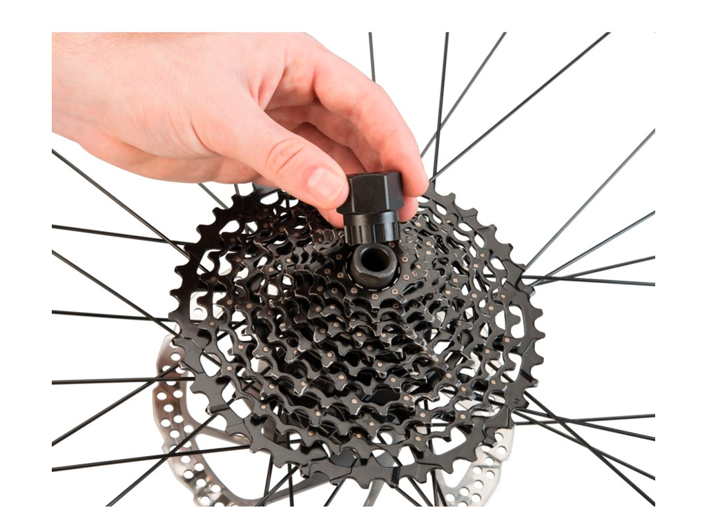 EXTRACTOR DE CASSETTE SHIMANO/SRAM HG - VERSIÓN MEJORADA ACTUAL DE REFERENCIA - miniatura 3