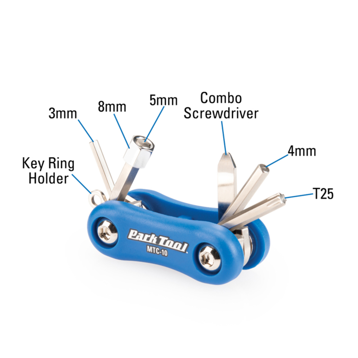 MULTIHERRAMIENTA PLEGABLE 10 FUNCIONES - ALLEN, TORX Y DESTORNILLADORES - miniatura 3