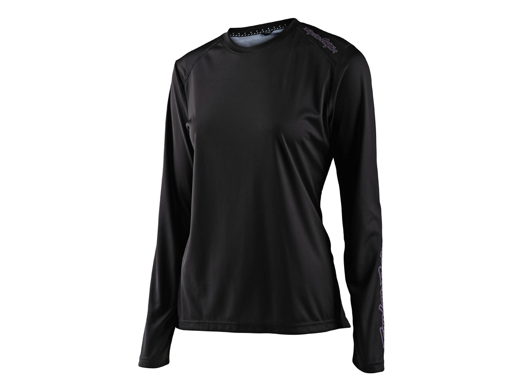 WOMENS LILIUM LS JERSEY BLACK L - Imagen 1