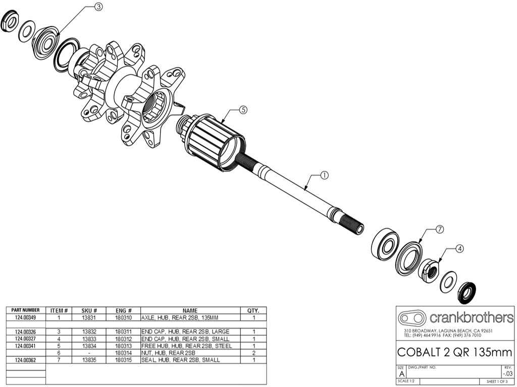 CRANKB. JUNTA LADO NUCLEO COBALT 2 - Imagen 1