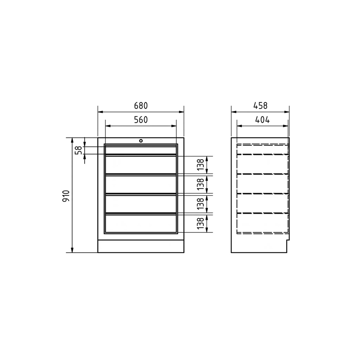 MUEBLES PARK TOOL CAJONERA - 5 CAJONES - miniatura 3