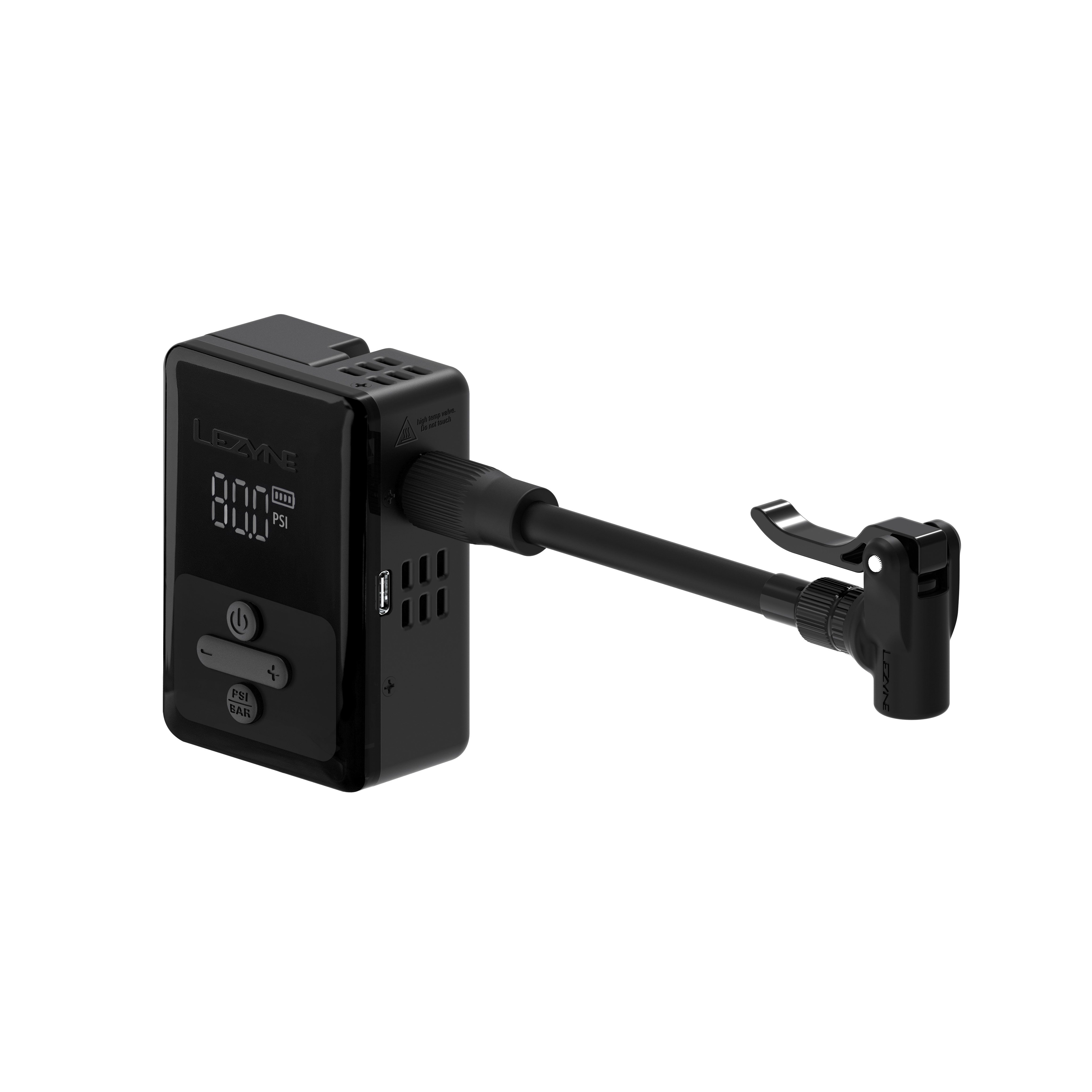 LEZYNE E-DRIVE (Bomba Electrica) SATIN BLACK - miniatura 3