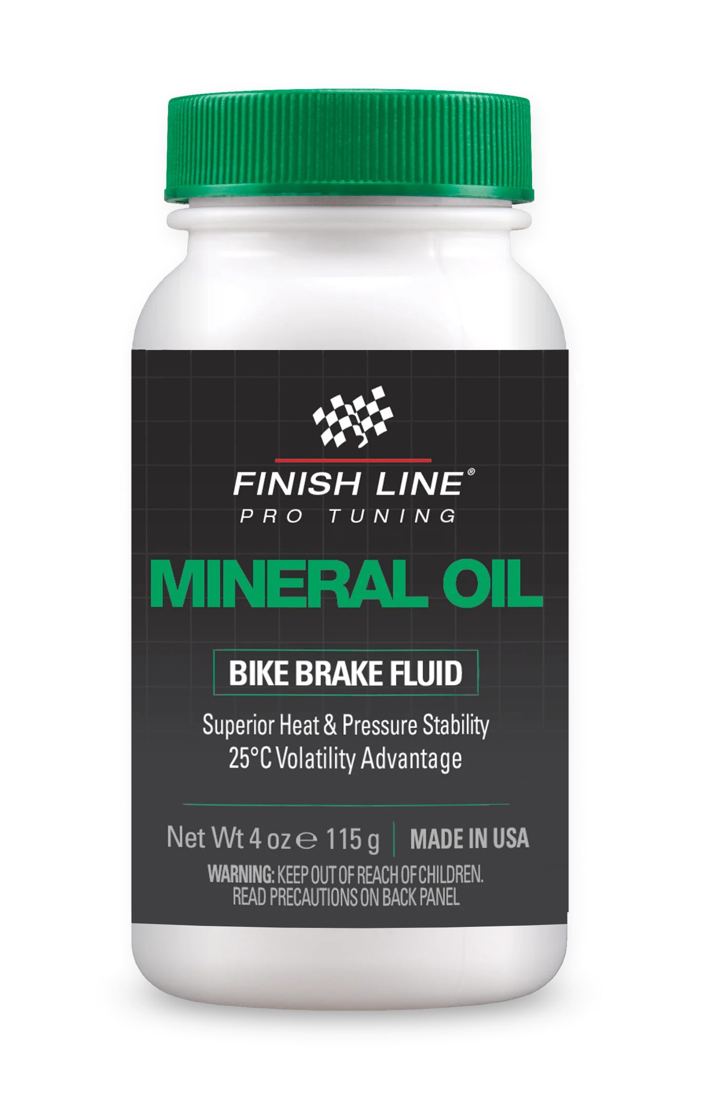 Finish Line - Líquido de Frenos - Aceite Mineral - 4oz/120ml - Botella - Imagen 1