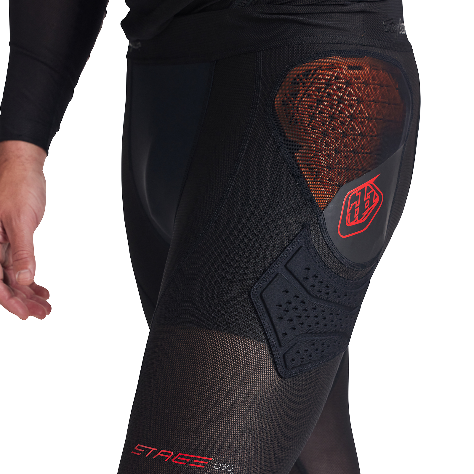 STAGE GHOST D30 PANT BASELAYER BLACK M - Imagen 1