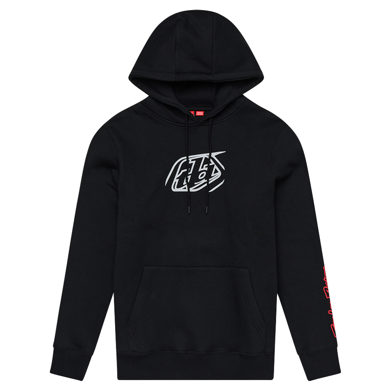 PULLOVER HOODIE BADGE BLACK L - Imagen 1