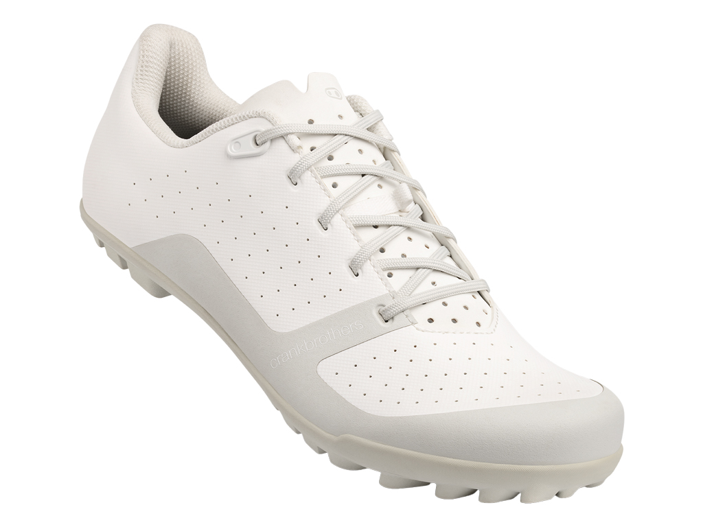 CRANK BROTHERS SHOES CANDY GRAVEL/XC LACE WHITE/GREY - GREY OUTSOLE 39 - Imagen 1