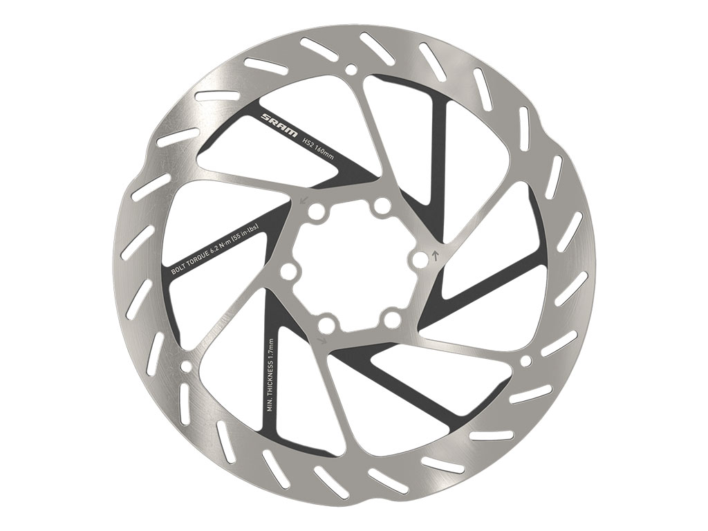 SRM DISCO FRENO HS2 160MM 6T. (BISELADO) - Imagen 1