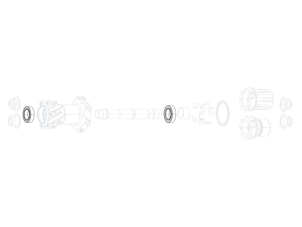 SRM REC KIT RODAMIENTOS ROAM 50/NUCLEO XD (6902)**