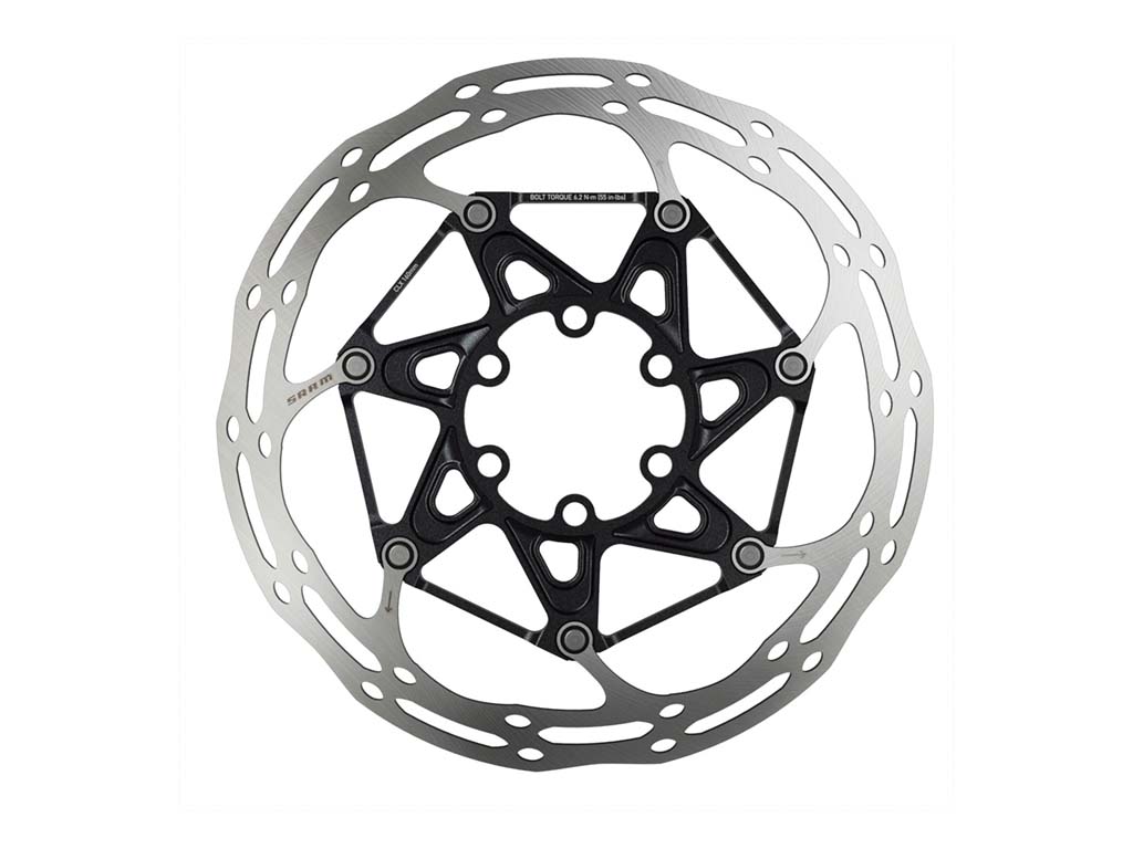 SRM DISCO FRENO CENTERLINE 2PZ 180MM 6T.TI BLK (BISELADO) - Imagen 1