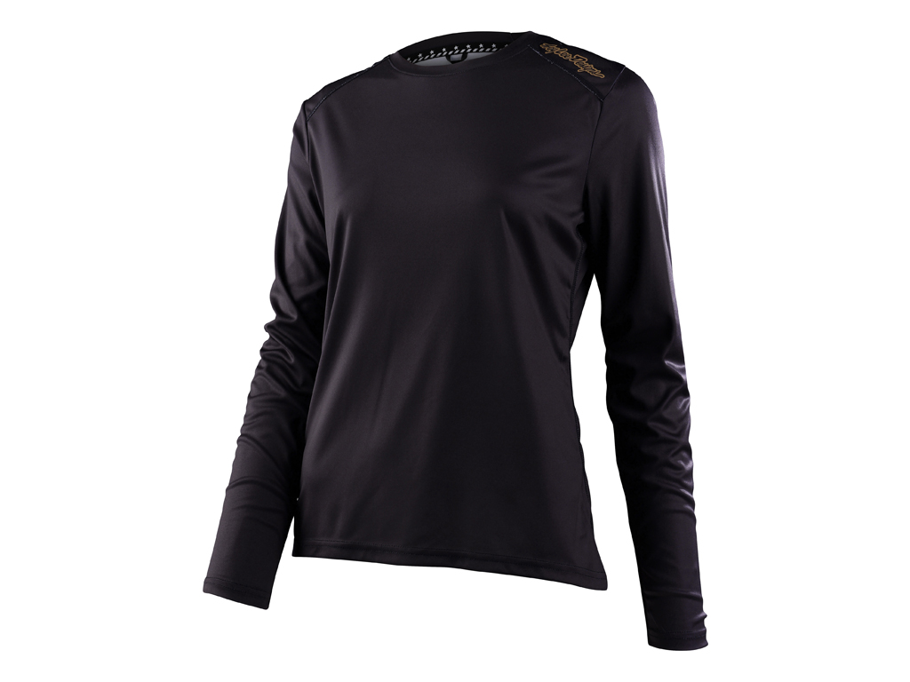 WOMENS LILIUM LS JERSEY BLACK L - Imagen 1