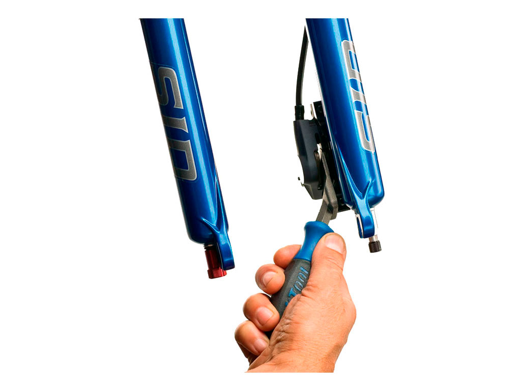 SEPARADOR/PRENSADOR DE PISTONES DE FRENO HIDRÁULICO - RETRAE PISTONES PARA CAMBIO DE PASTILLAS - miniatura 3