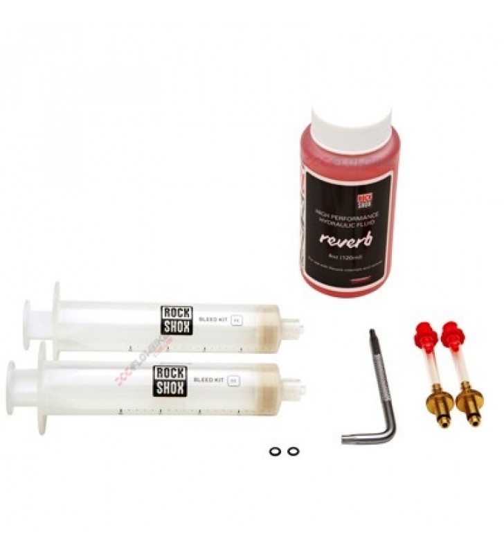KIT UNIVERSAL DE SANGRADO REVERB (INCLUYE 2 JERINGAS, 2 CONECTORES ESTÁNDAR, CONECTOR PARA CARGADOR Y ADAPTADOR BLEEDING EDGE PARA REVERB) - Imagen 1