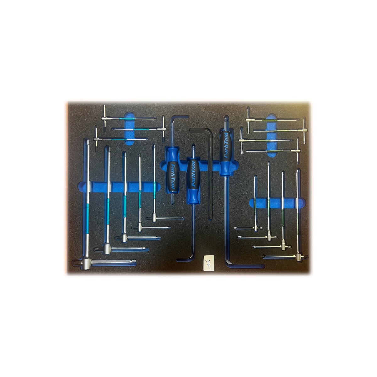 MUEBLES PARK TOOL ESPUMA PTZ CON SUPERFICIE MECANIZADA LLAVES ALLEN Y TORX EN T - Imagen 1