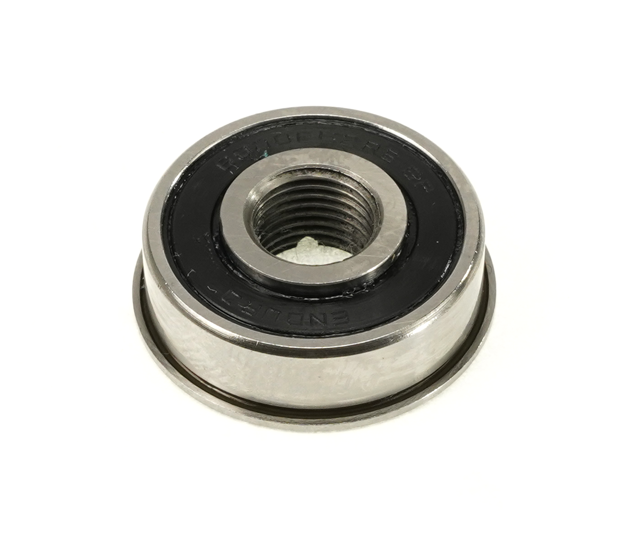 RODAMIENTO SUSPENSIÓN - 6000 FE 2RS SP 10x26/28x8/9 - Con brida y pista roscada, sellado 2RS - ABEC - 3, Flanged, Extended Race, Radial (C3) - Imagen 1
