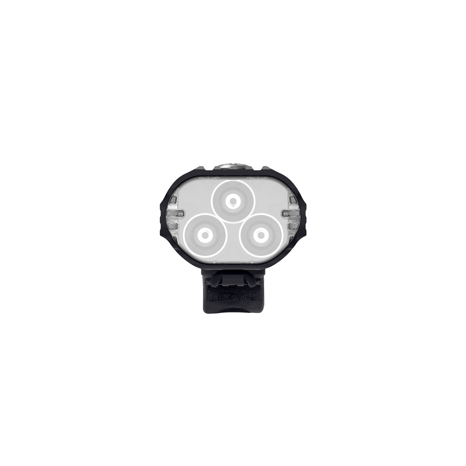 LEZYNE REACT DRIVE FRONT MATTE BLACK - miniatura 3
