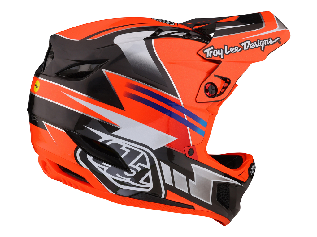 D4 CARBON HELMET W/MIPS SABER RED XL - miniatura 3