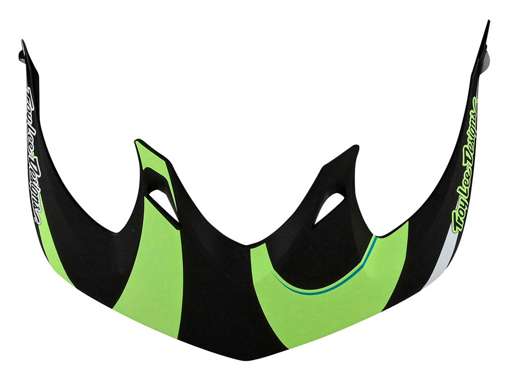 A1 VISOR WELTER BLACK / GREEN - Imagen 1