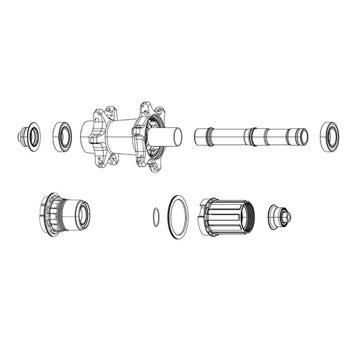 ZIPP REP KIT EJE TRASERO ZM2 - miniatura 3