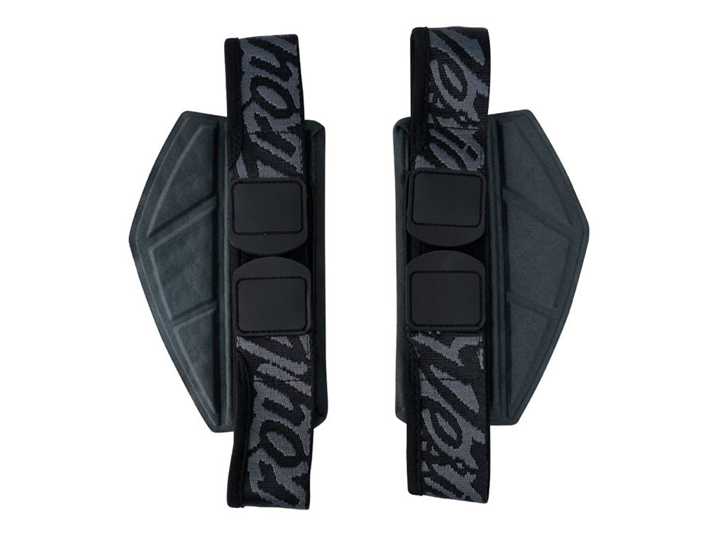 ROCKFIGHT REPLACEMENT SHOULDER STRAPS BLACK YOUTH - Imagen 1