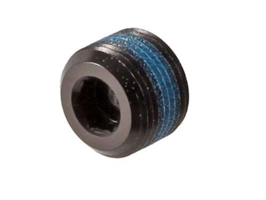 CRANK REC TAPA FINAL HEX CANDY 7&11 ALU NEGRO - Imagen 1