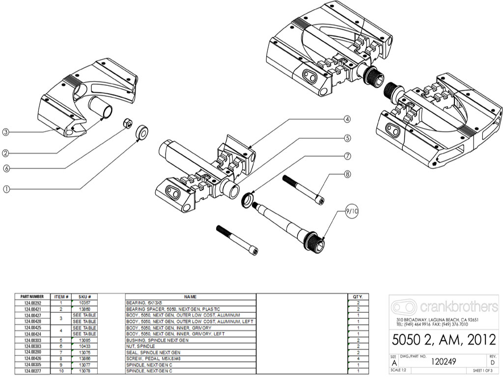 CRANK REC TORNILLO CUERPO 5050/MALLET** - miniatura 3