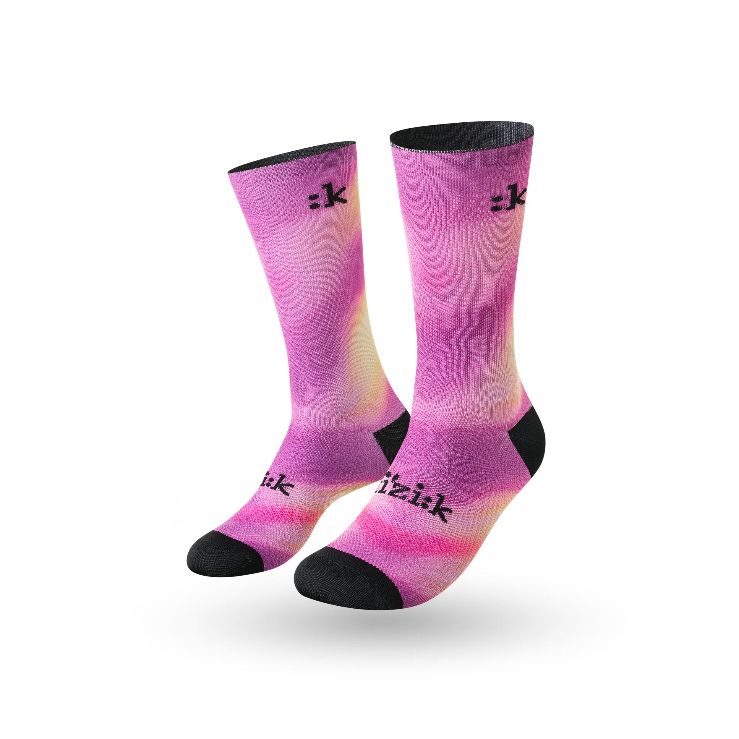 CALCETIN FIZIK MY25 FADED PURPLE/YELLOW M (40-43) - Imagen 1