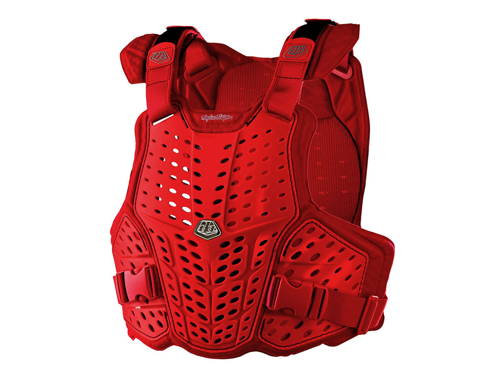 ROCKFIGHT CE FLEX CHEST PROTECTOR RED XL/2X - Imagen 1