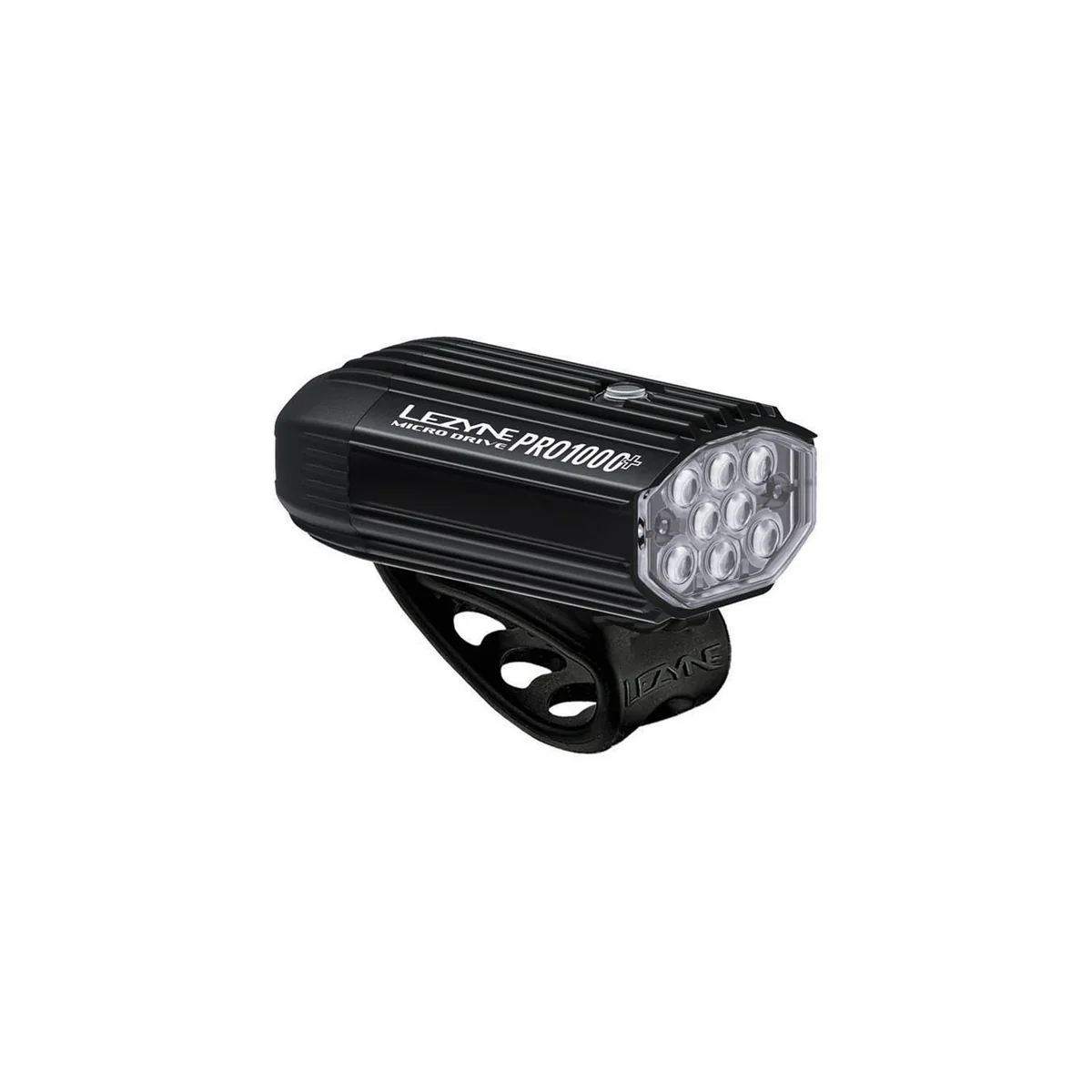 LEZYNE MICRO DRIVE PRO 1000+ FRONT SATIN BLACK - Imagen 1