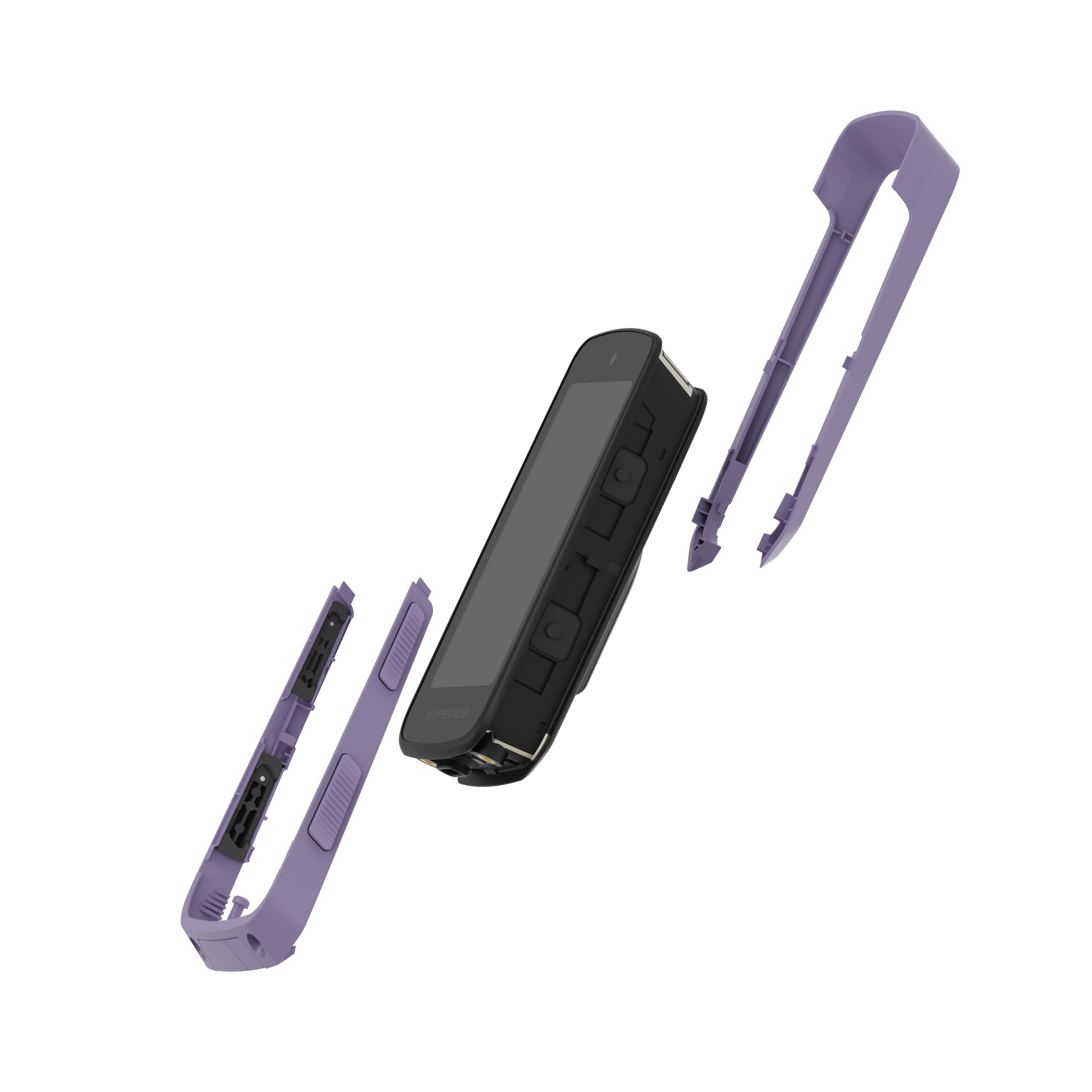 HAMMERHEAD CARCASA + BOTONES PURPURA - miniatura 3