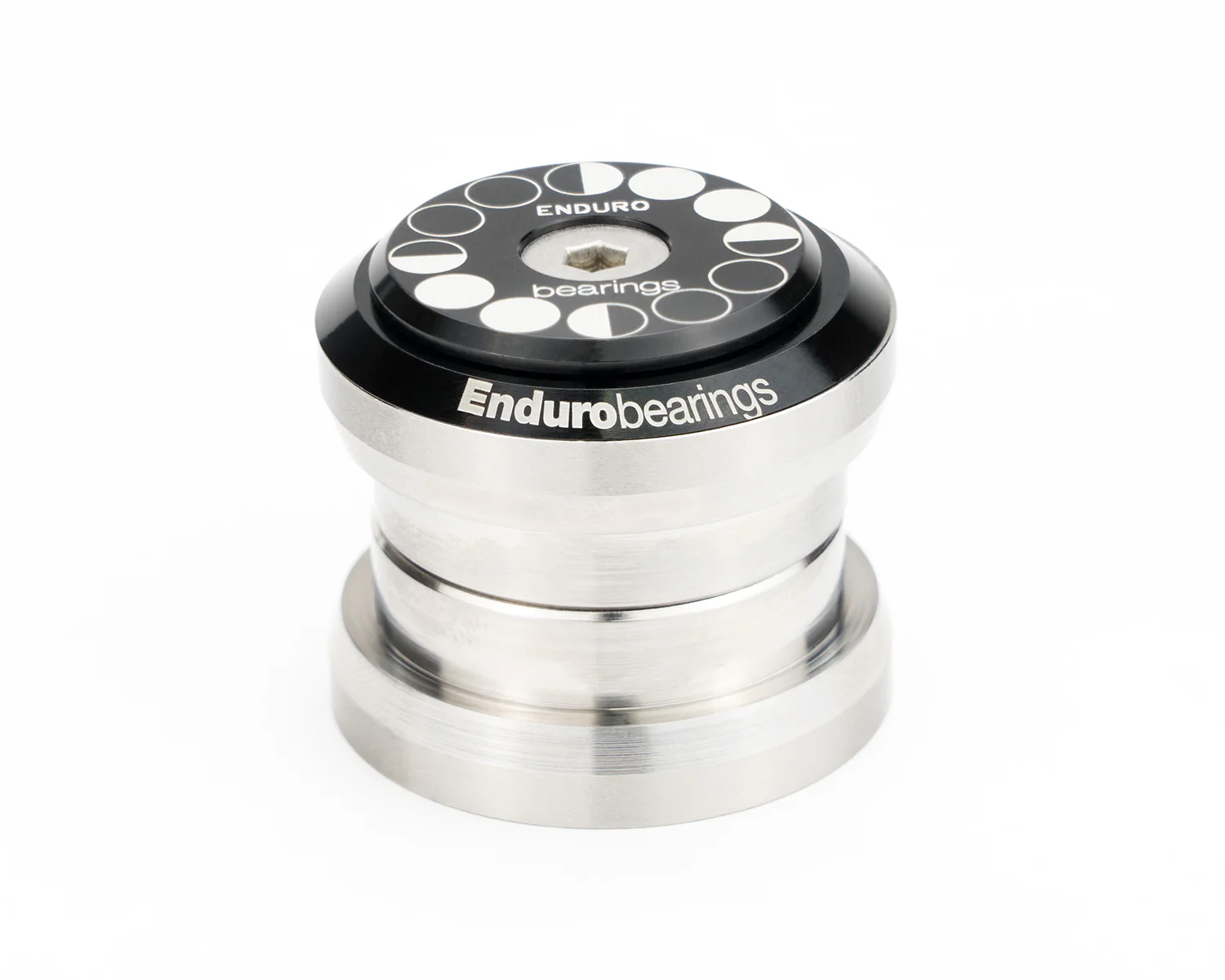 "JUEGO DIRECCION EXTERNO 1 - 8"" - HDK-0008 - stainless steel, Angular Contact, External Bearing Kit for 34mm ID head tube framesets" - miniatura 3