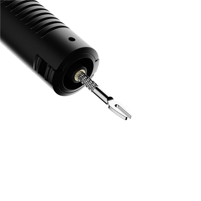 CRANK BROTHERS HINCHADOR MANO KLIC HV MANOMETRO + PLUG TOOL NEGRO - miniatura 3