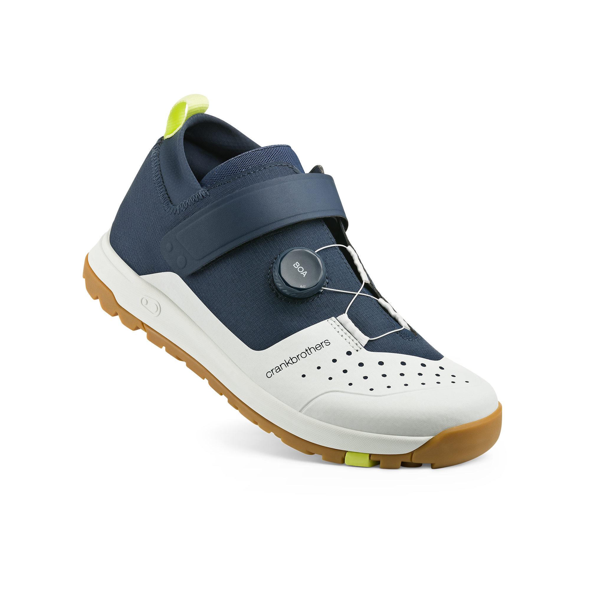 CRANK BROTHERS SHOES STAMP TRAIL BOA NAVY / GREY-GUM OUTSOLE 45 - Imagen 1