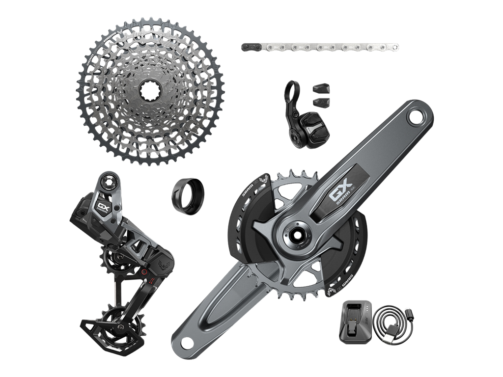 SRM GRUPO EAGLE AXS GX T-TYPE Q174 CL55 DUB MTB WIDE 175 DARK POLAR 32T** - Imagen 1