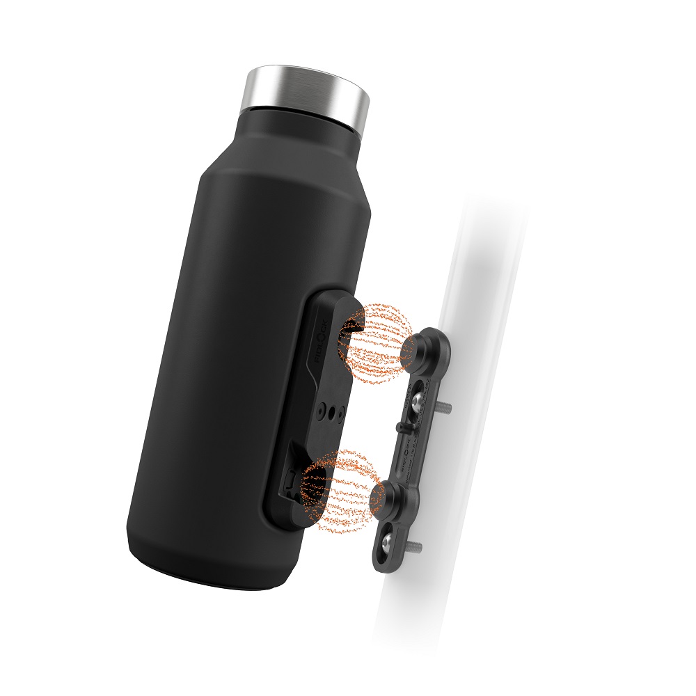TWIST STEEL BOTTLE 500 INSULATED + BIKE BASE - Imagen 1