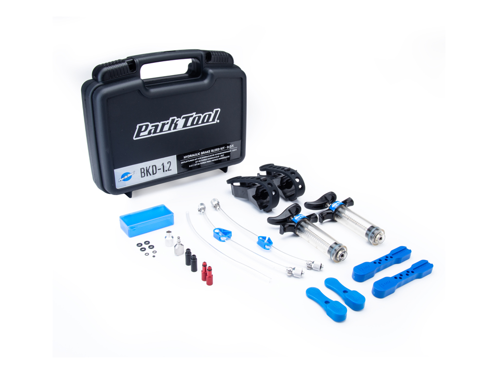 KIT DE SANGRADO PARA FRENOS HIDRÁULICOS FLUIDO DOT - JERINGAS, ADAPTADORES Y TUBERÍAS - Imagen 1