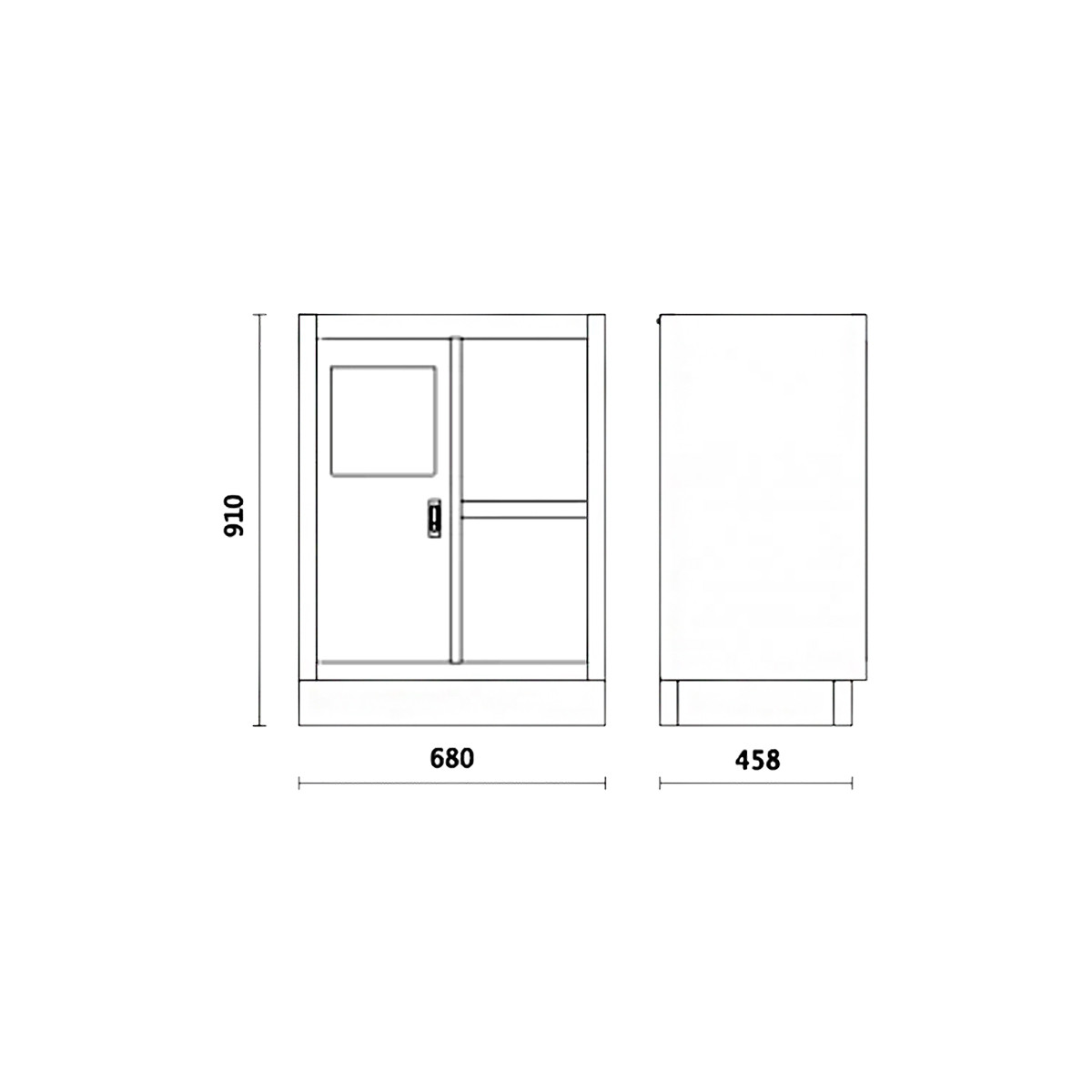 MUEBLES PARK TOOL ARMARIO BAJO - PAPELERA - miniatura 3