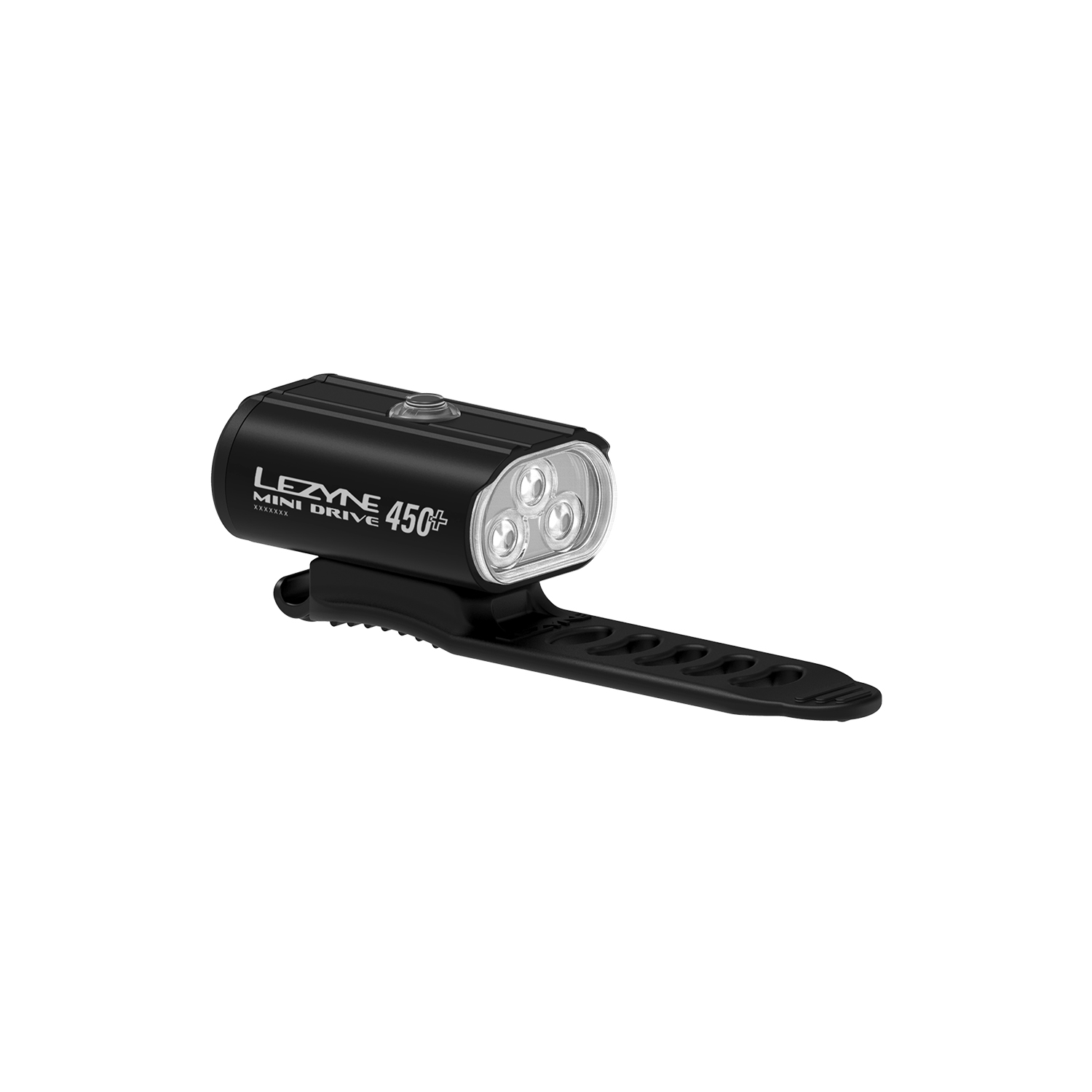 LEZYNE MINI DRIVE 450+ FRONT SATIN BLACK - Imagen 1