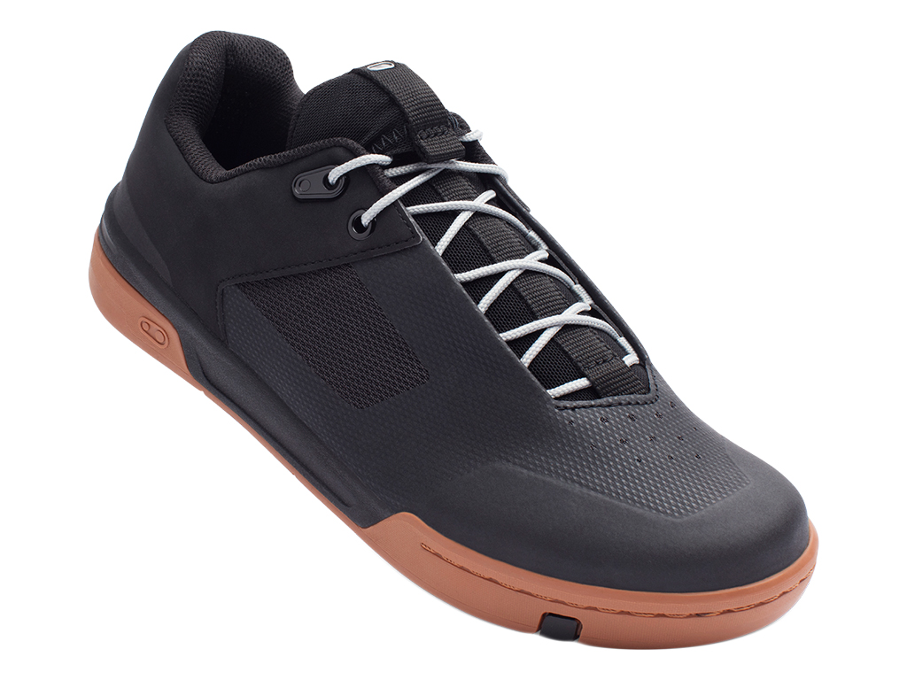 CRANK BROTHERS SHOES STAMP LACE BLACK/SILVER - GUM OUTSOLE 39 - Imagen 1