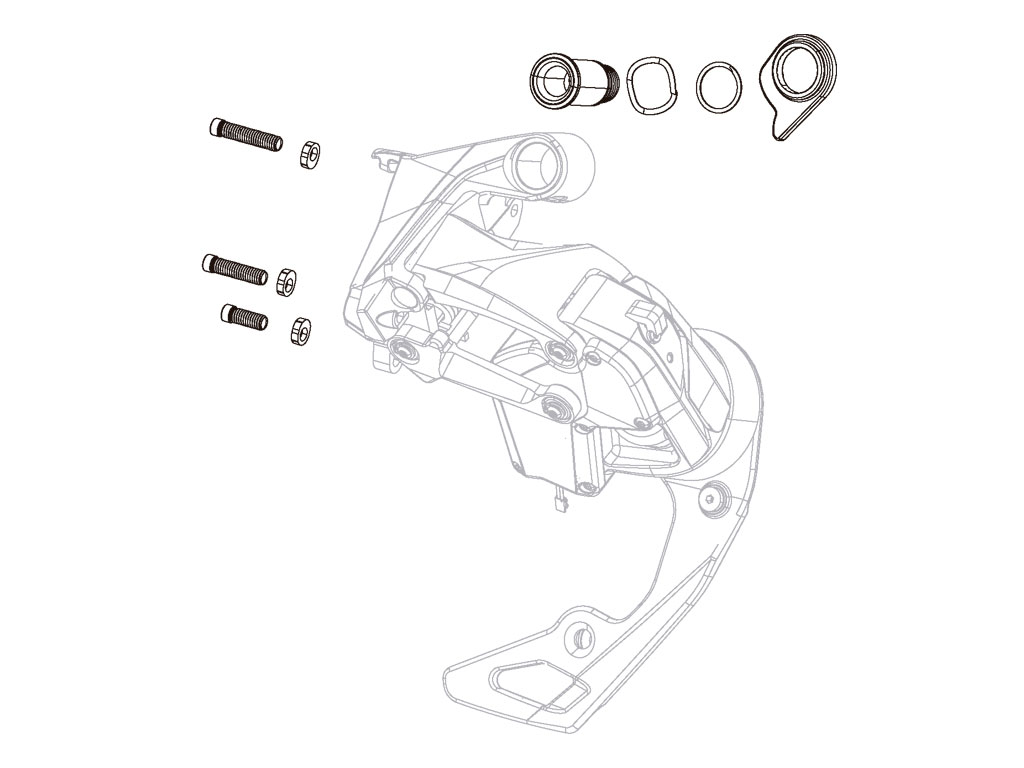 SRM REC KIT TORNILLO CAMBIO FORCE ETAP AXS - Imagen 1