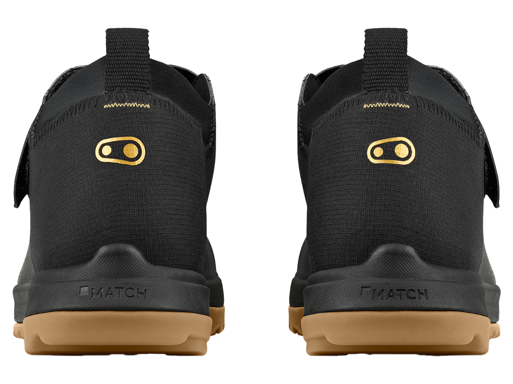 CRANK BROTHERS SHOES MALLET TRAIL BOA BLACK/GOLD - GUM OUTSOLE 43 - miniatura 3