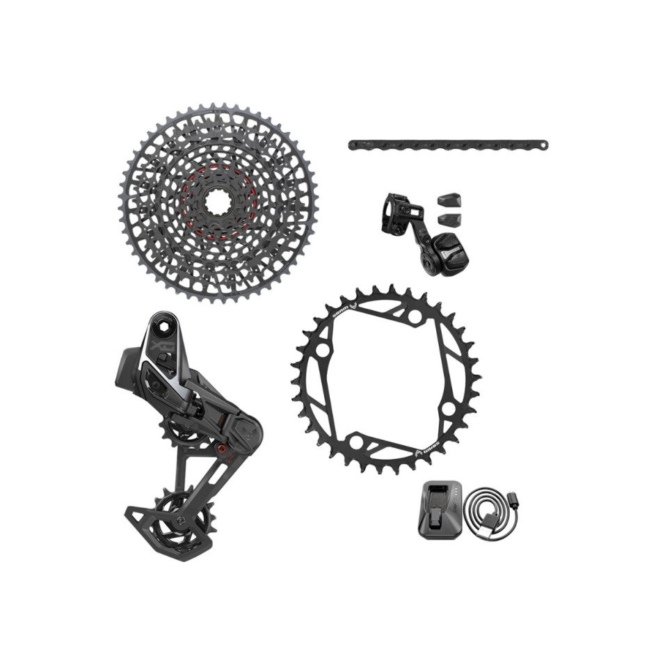 SRM GRUPO EAGLE AXS X0 T-TYPE E-MTB 104BCD SIN BIELAS D2* - Imagen 1