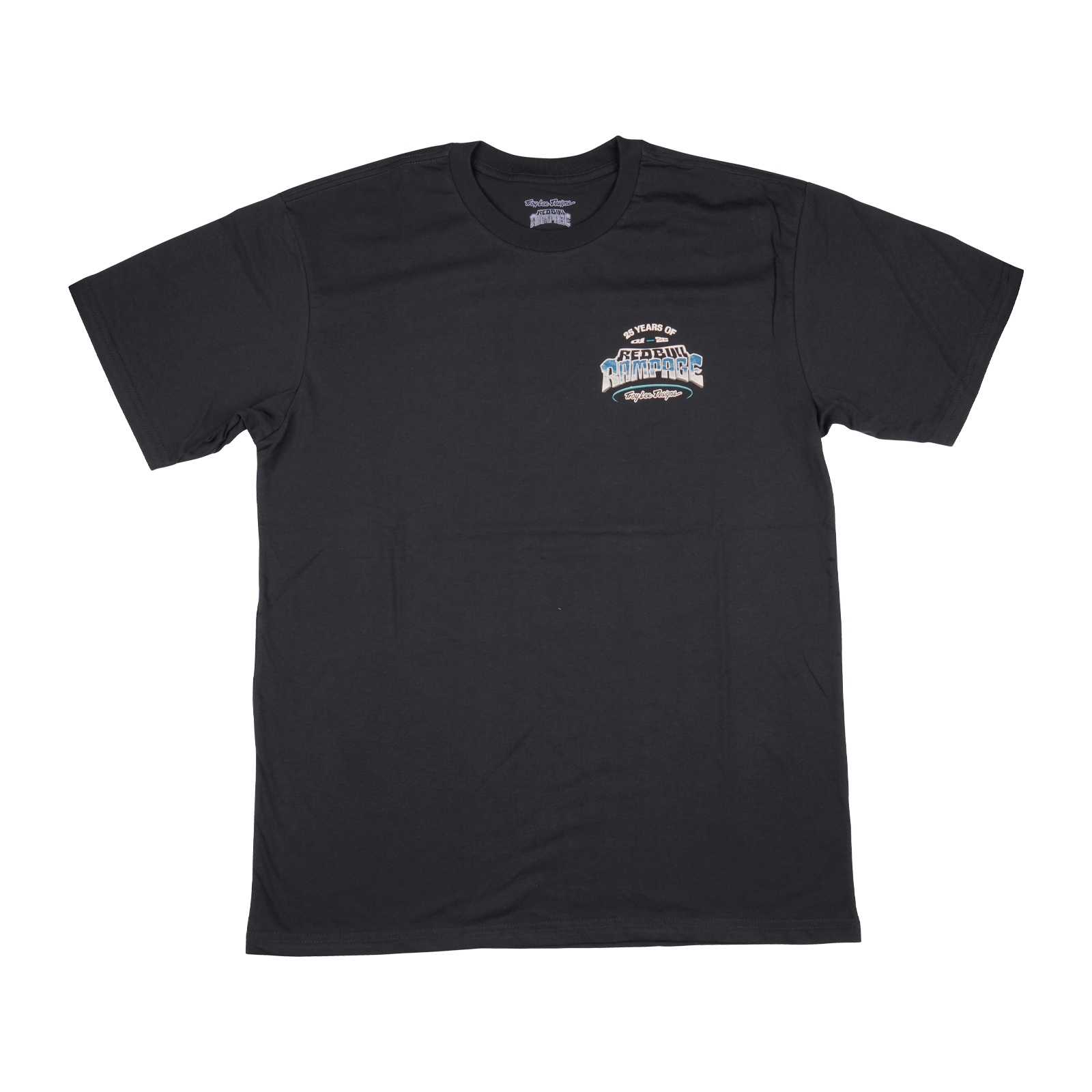 "TLD x RED BULL RAMPAGE CANYON GAP SHORT SLEEVE TEE; CARBON MD" - Imagen 1