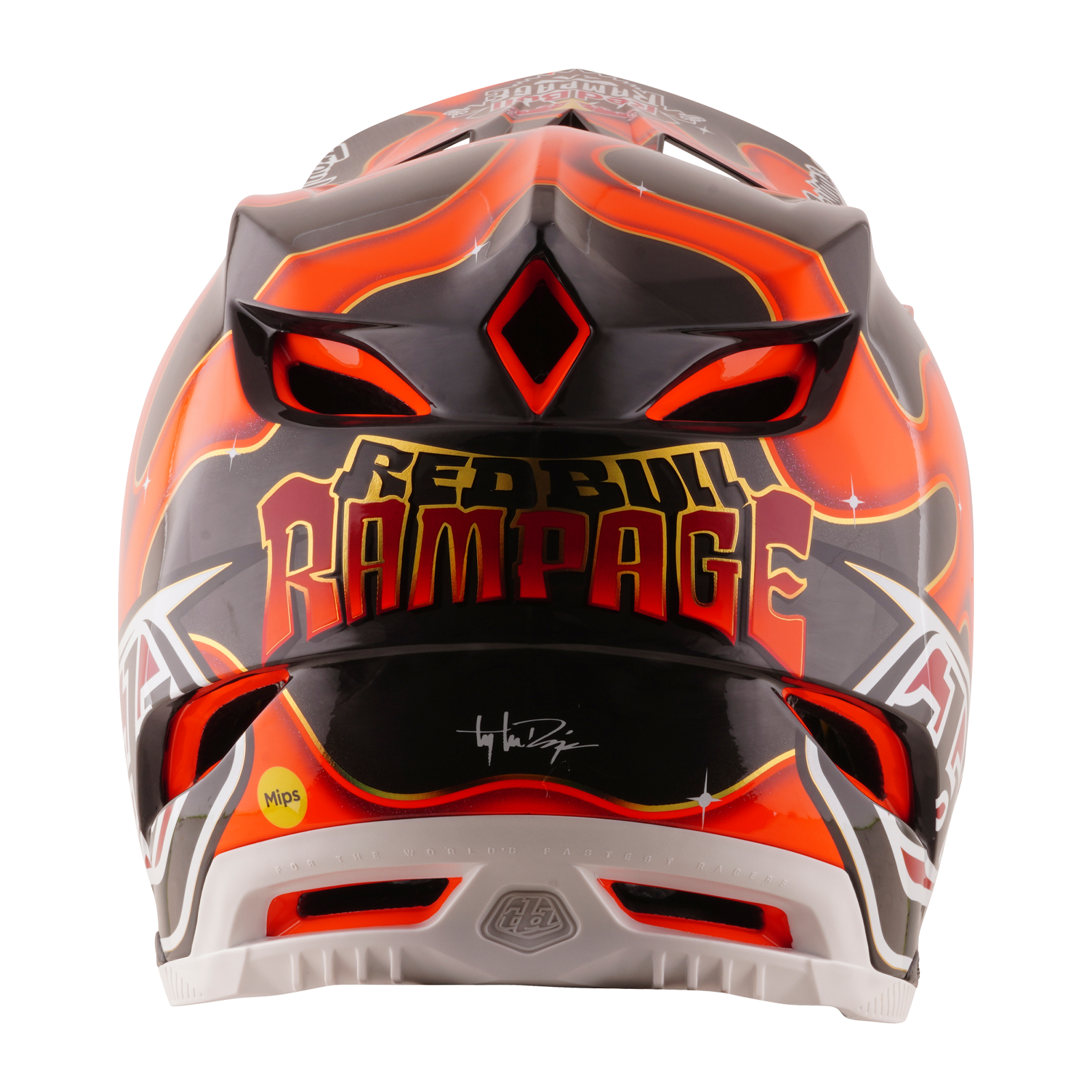 "TLD x RED BULL RAMPAGE DREAMLAND D4 CARBON HELMET; BLACK LG" - miniatura 3
