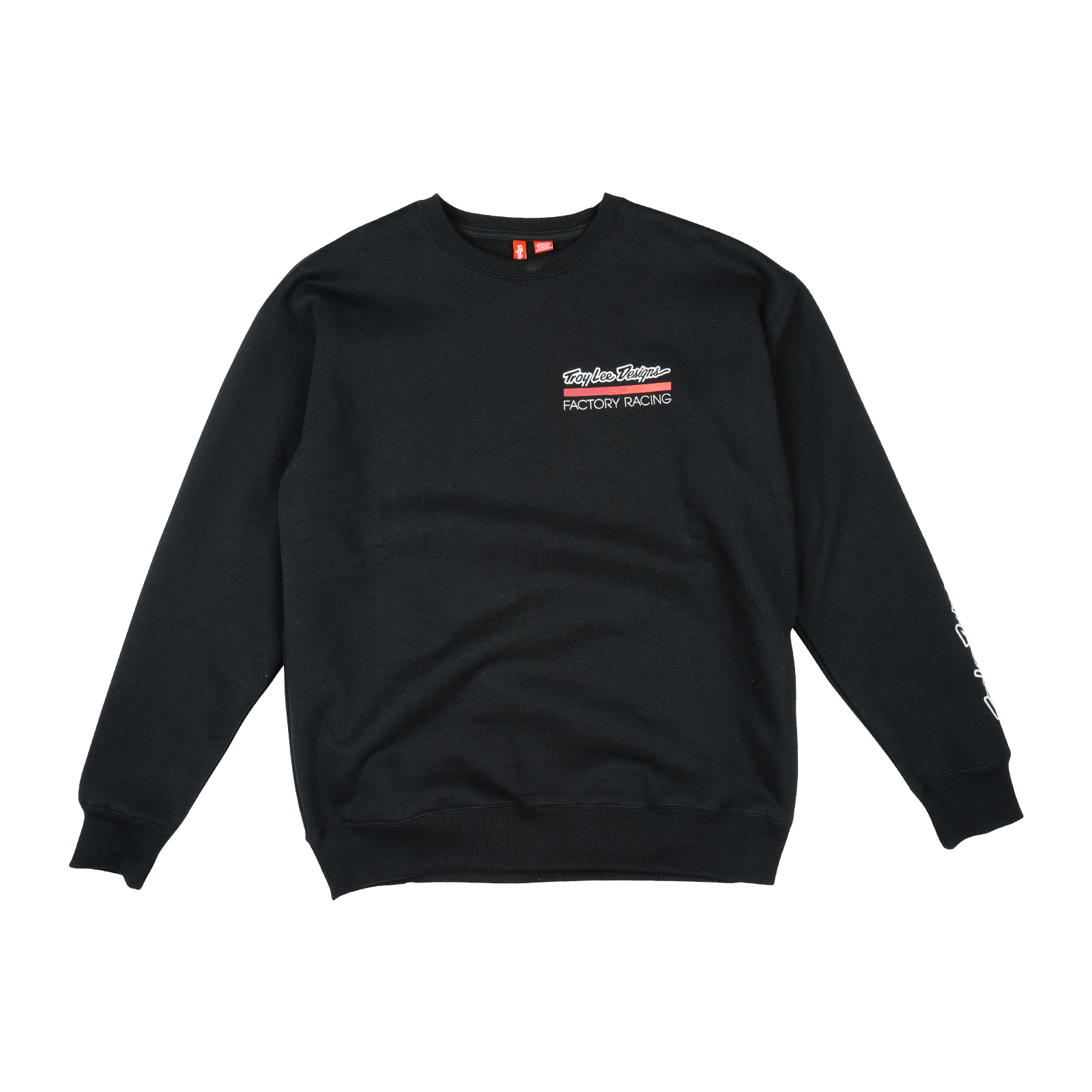 TROY LEE DESIGNS FACTORY RACING CREWNECK BLACK / RED M - Imagen 1