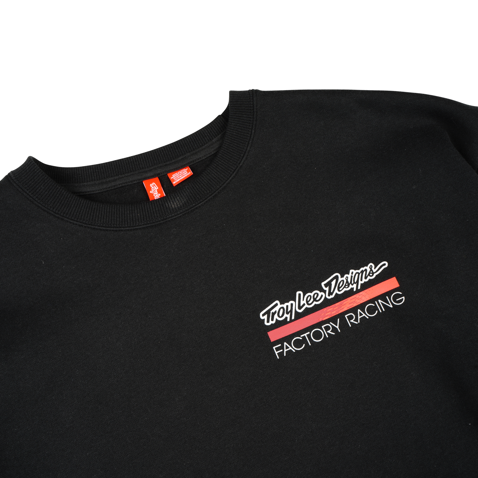 TROY LEE DESIGNS FACTORY RACING CREWNECK BLACK / RED M - miniatura 3