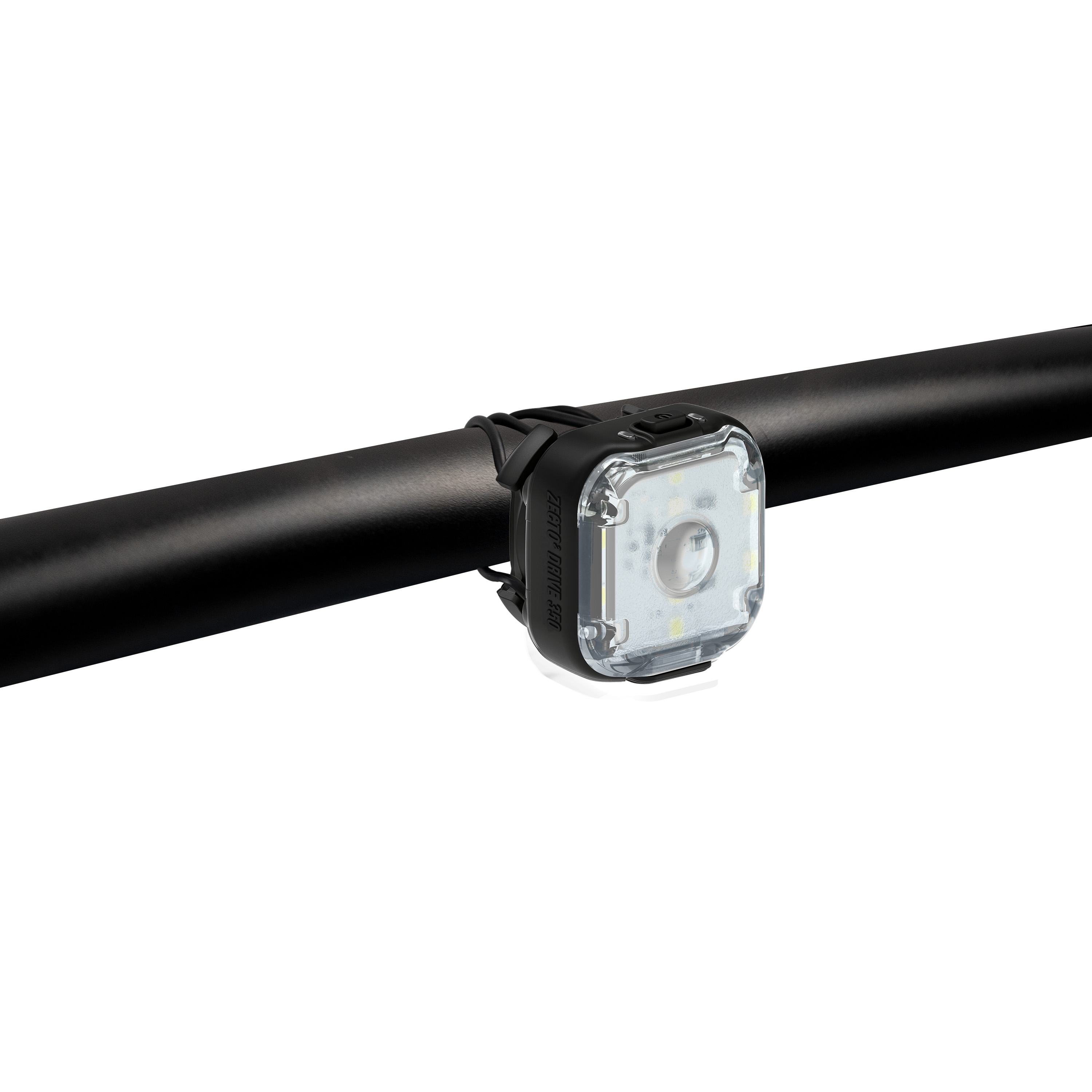 LEZYNE ZECTO DRIVE 350+ FRONT GLOSS BLACK - miniatura 3