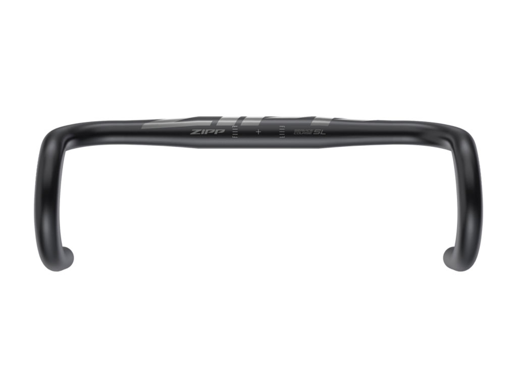 ZIPP MANILLAR S COURSE SL70 44 31.8 NEGRO MATE / LOGO BRILLO B2 -AL7050 - Imagen 1