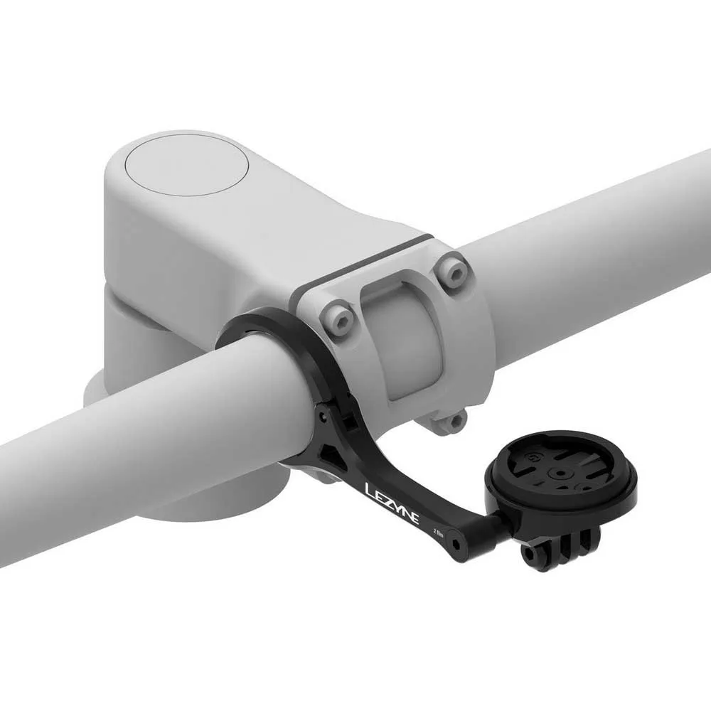 LEZYNE GARMIN/WAHOO GPS FORWARD MOUNT WITH GOPRO - Imagen 1